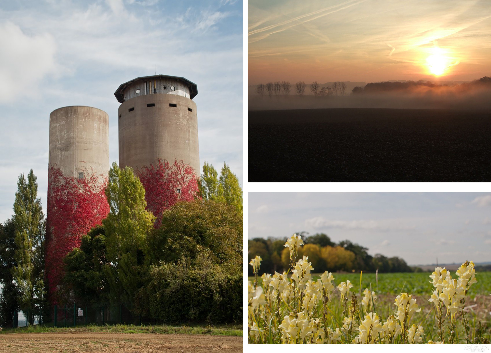 Parc naturel régional du Vexin à l'automne