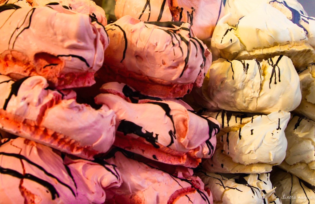 GIgantic meringues in Venice.