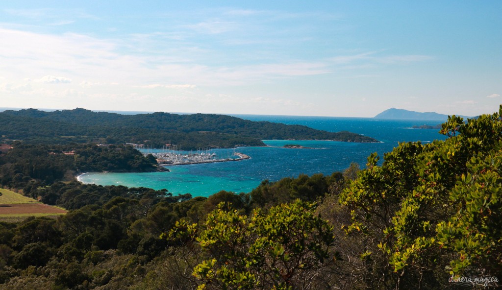 Porquerolles, la plus grande des îles d'Hyères, enchante par ses plages paradisiaques et ses paysages d'île au trésor. Voyage sur la côte d'Azur sauvage. I Itinera Magica