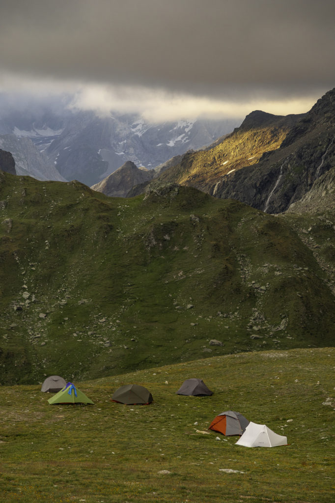bivouac tour des glaciers de la vanoise