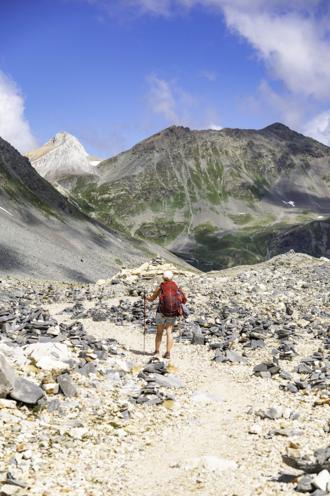 Randonner sur le tour des glaciers de la Vanoise, un sublime trek au départ de Pralognan-la-Vanoise en Savoie. 