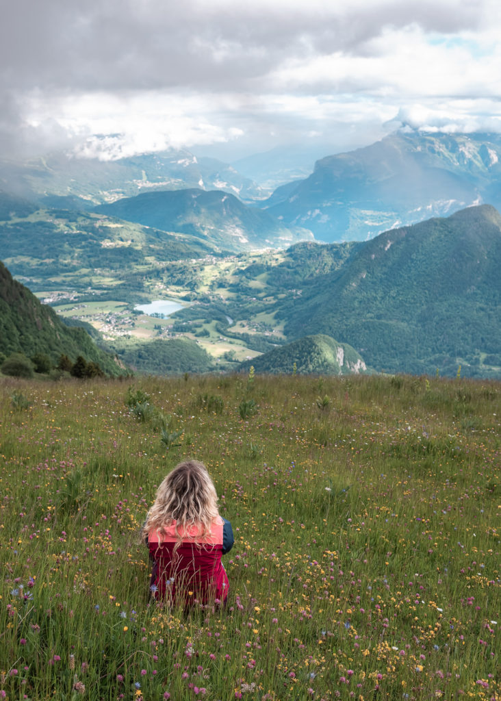 randonnée sur les crêtes du pic de marcelly à praz de lys sommand