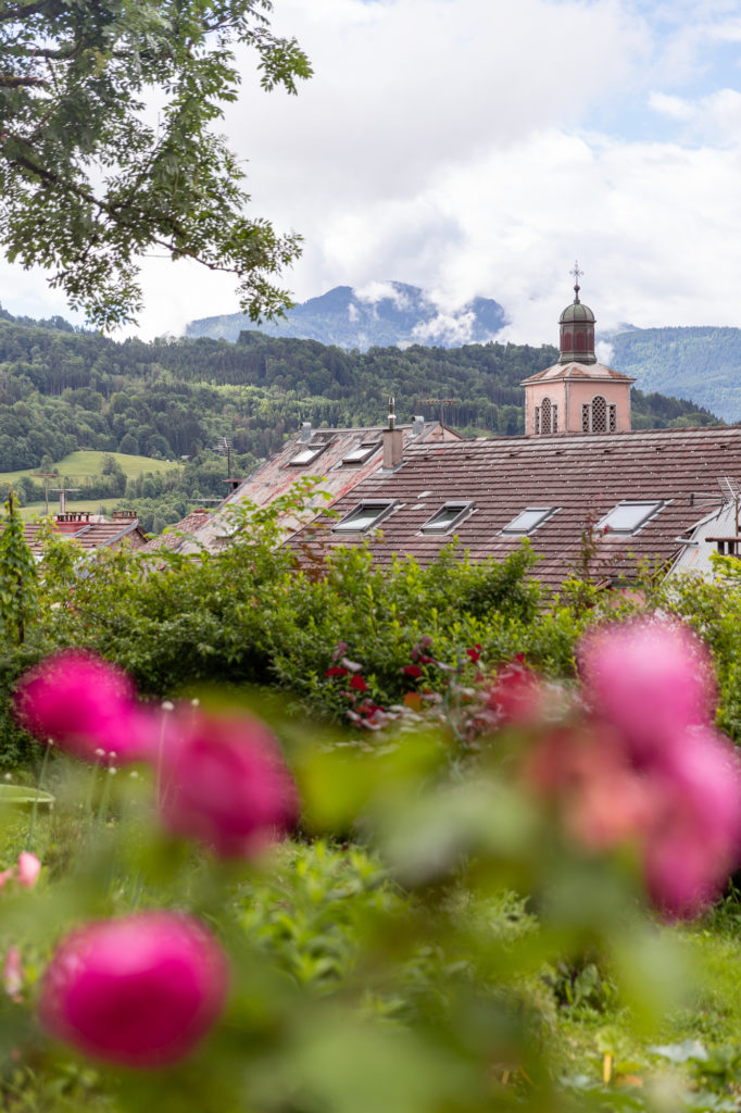 que faire à praz de lys sommand : visiter le village de taninges