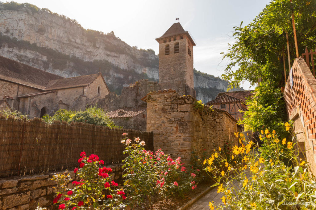 visiter le Lot : marcilhac sur célé