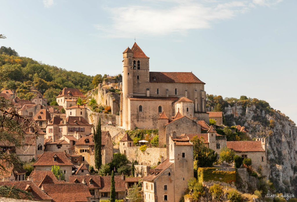 visiter le lot : saint cirq lapopie