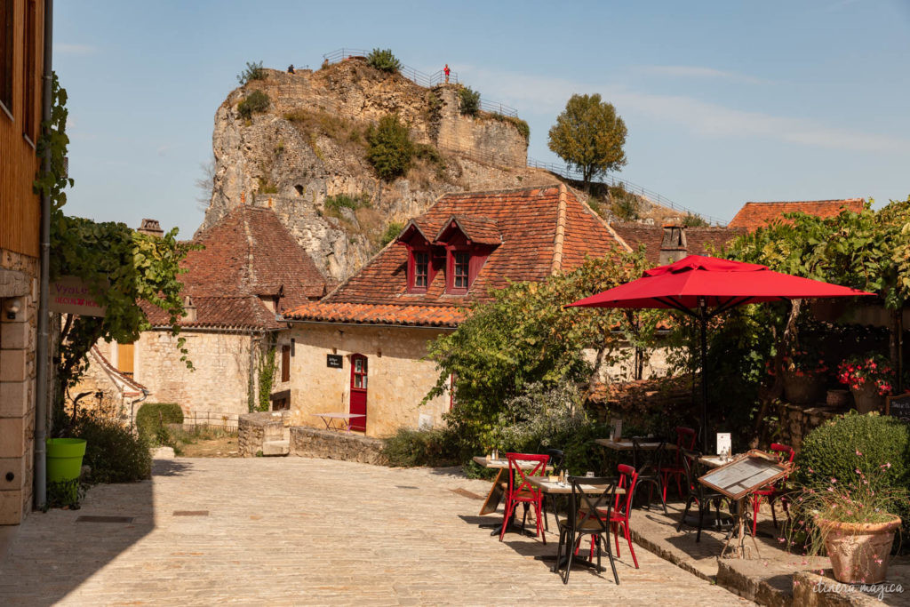 visiter le lot : saint cirq lapopie