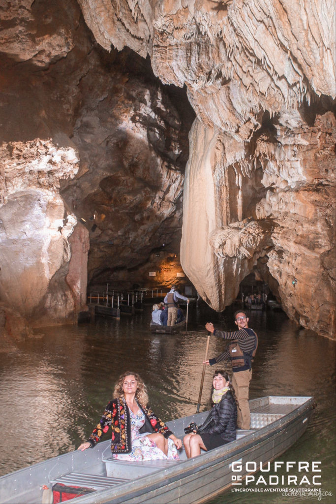 visiter le lot : gouffre de padirac