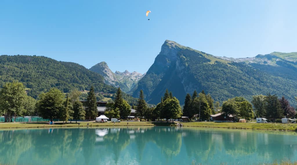 Rando équestre dans la vallée du Giffre en Haute Savoie