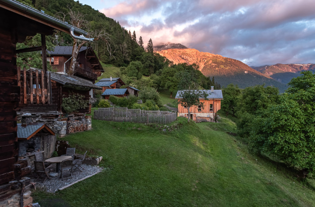 hameau du mont sixt fer a cheval 