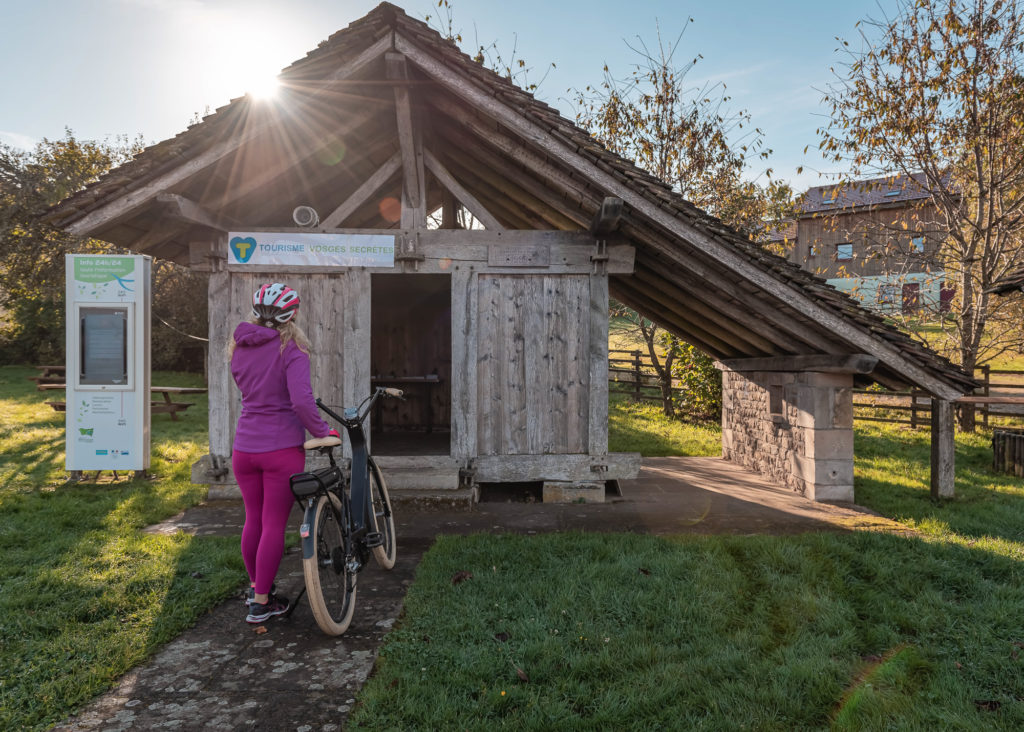 route des chalots dans les vosges a velo