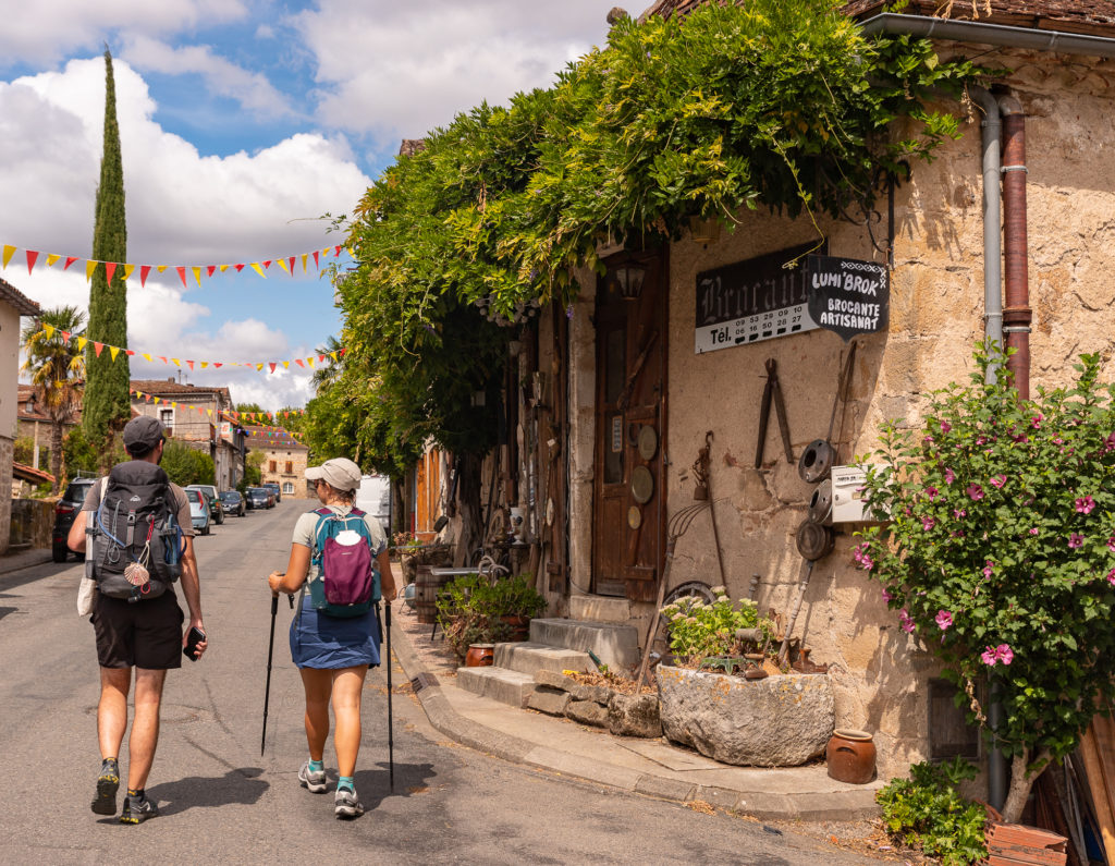 Sur les chemins de Saint Jacques dans le Lot : GR65, Figeac, variante du Célé, variante de Rocamadour. 