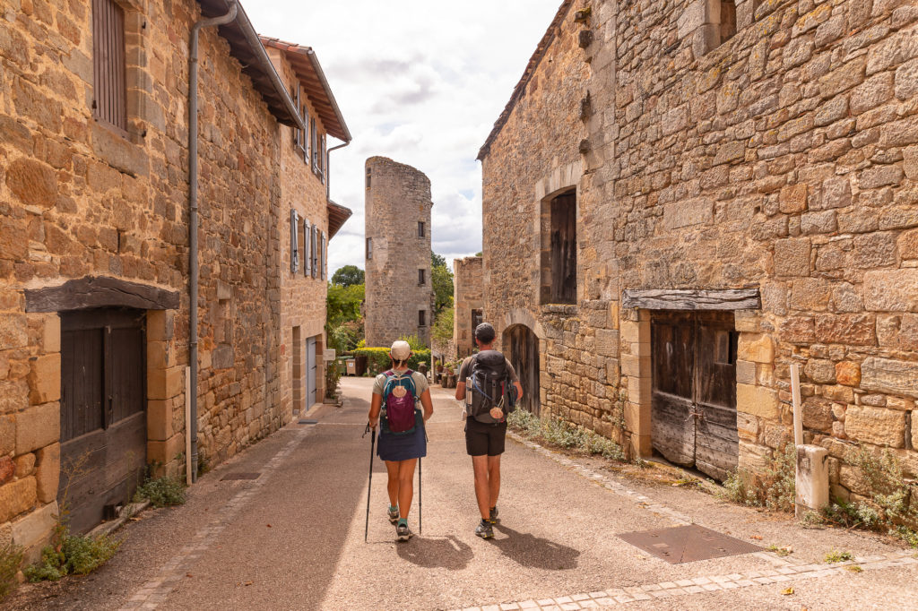 Sur les chemins de Saint Jacques dans le Lot : GR65, Figeac, variante du Célé, variante de Rocamadour. 