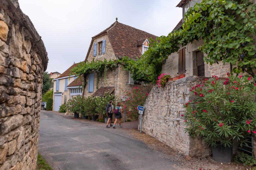 Sur les chemins de Saint Jacques dans le Lot : GR65, Figeac, variante du Célé, variante de Rocamadour, causses du Quercy