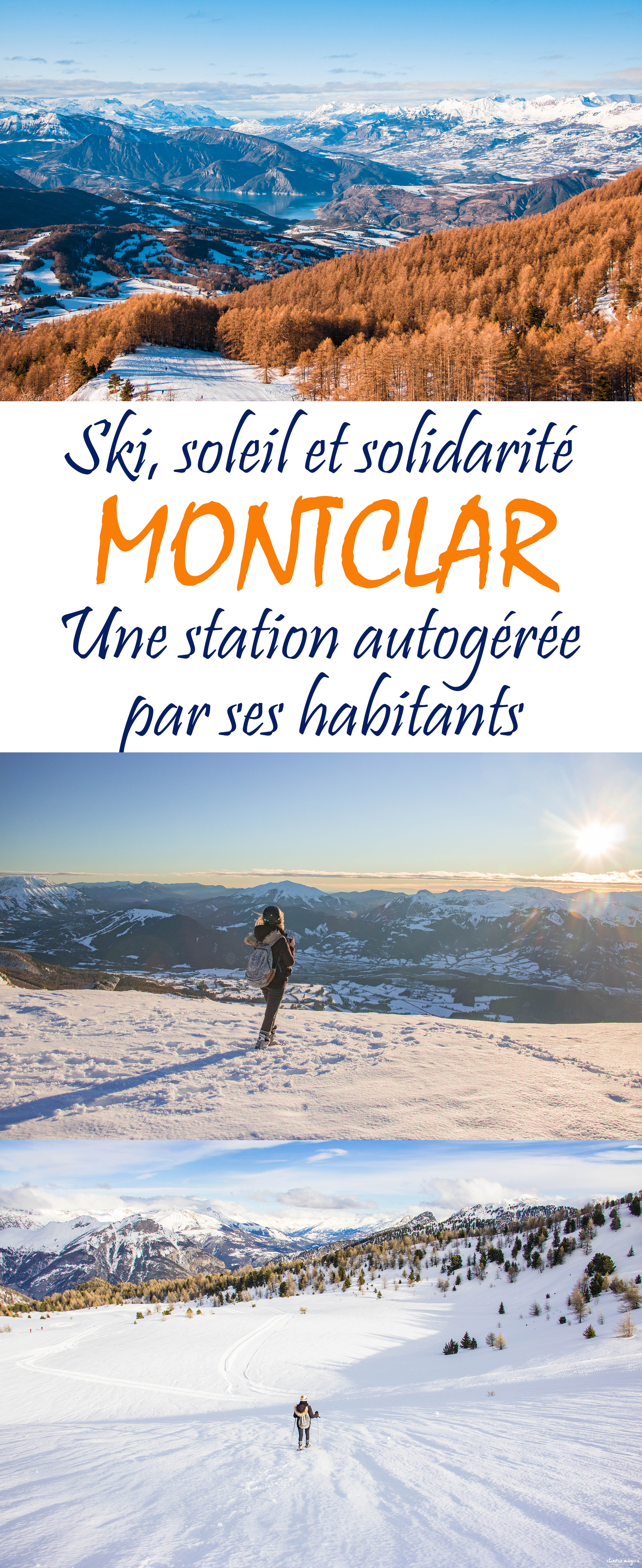 Une station de ski familiale et solidaire dans les Alpes du sud : Saint Jean Montclar, autogérée par ses habitants