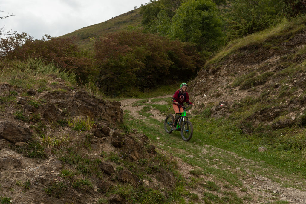 VTT et trottinette de descente à saint lary soulan