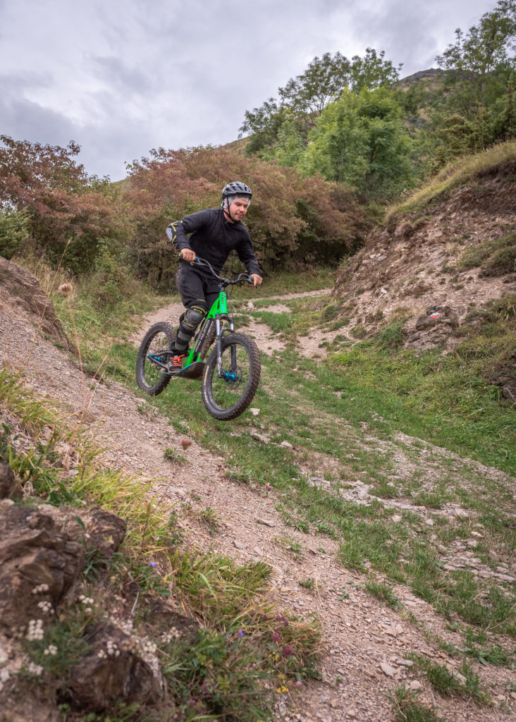 VTT et trottinette de descente à saint lary soulan