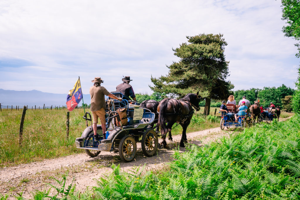 chemins de Mandrin à cheval saint marcellin vercors isère