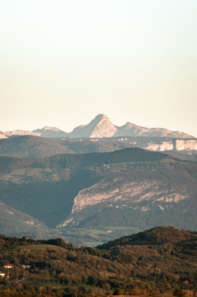 Saint Marcellin Vercors Isère, en automne