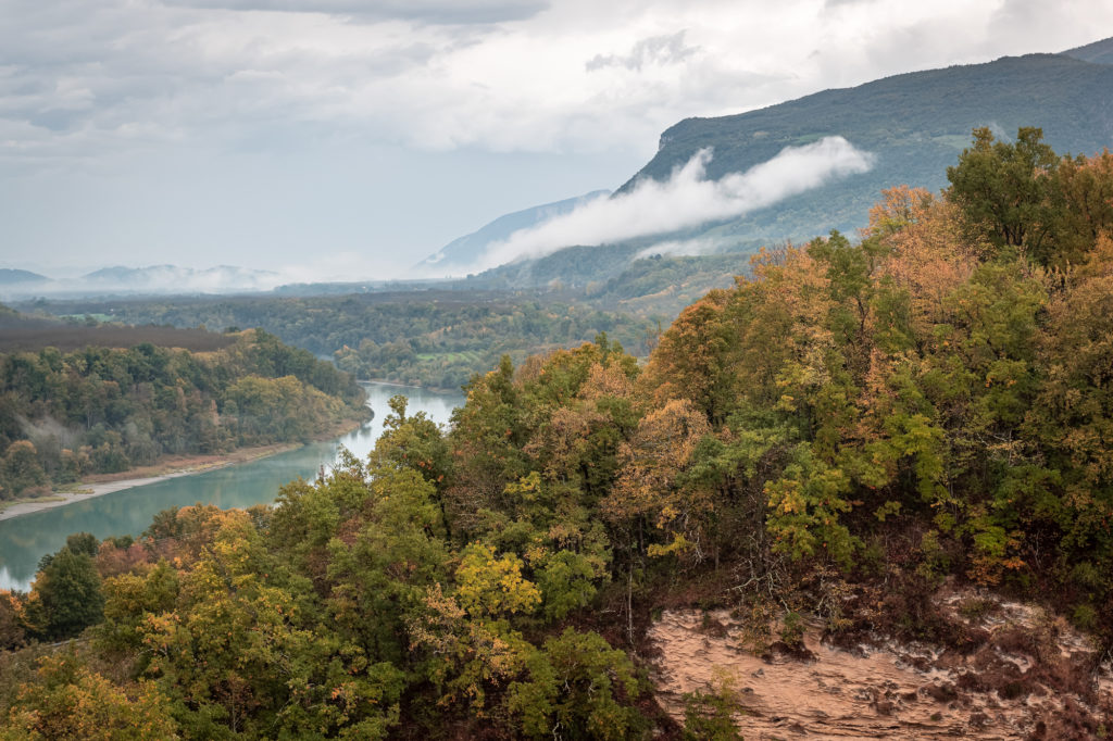 Saint Marcellin Vercors Isère, en automne