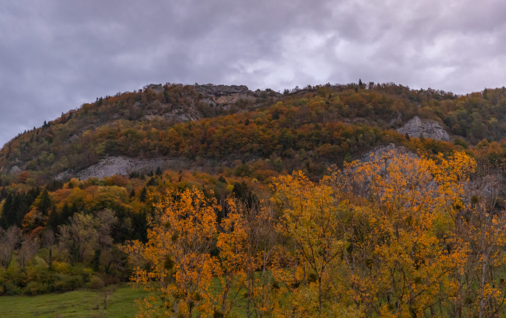 Que faire à Saint Marcellin Vercors Isère en automne ? Randonnée dans les gorges du Nan