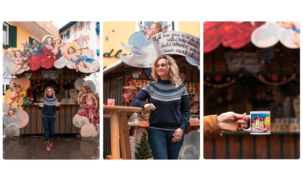 Excursion depuis Salzbourg : le Wolfgangsee et ses marchés de Noël. Sankt Gilgen, marché de Noël baroque