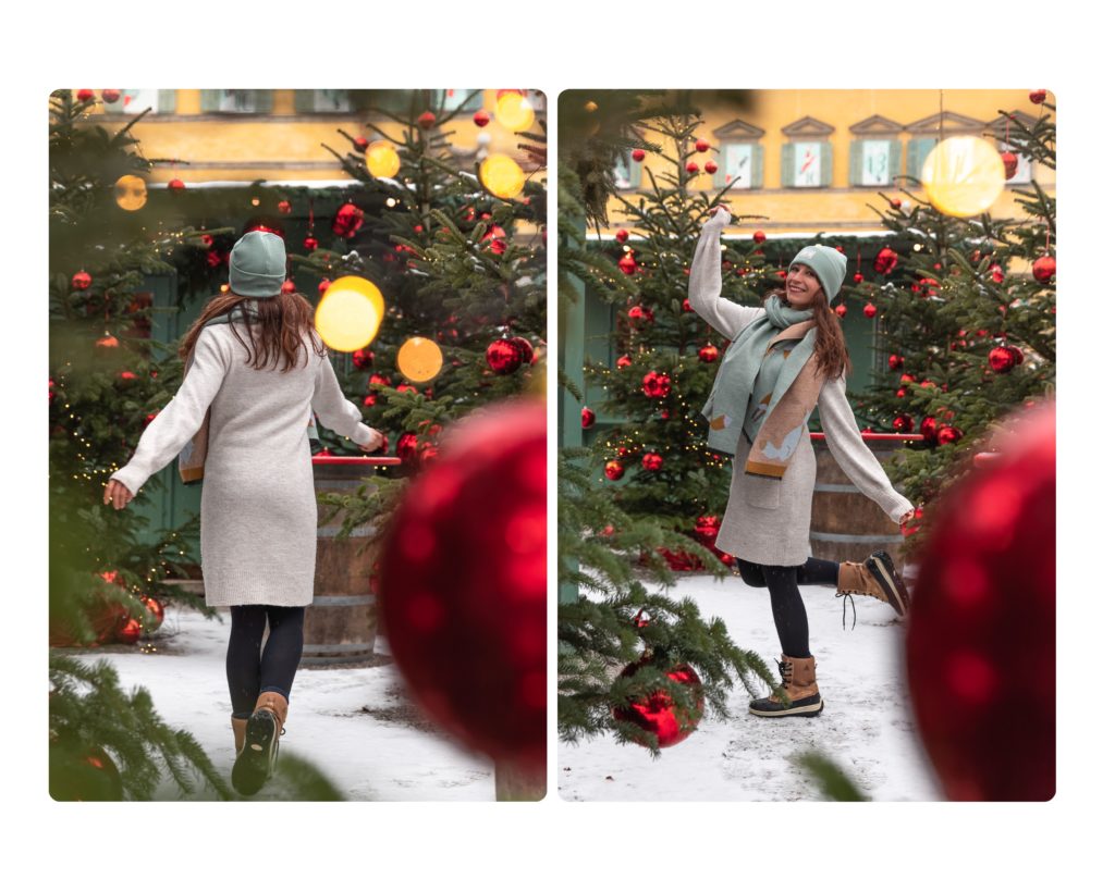 Visiter Salzbourg en hiver : les plus beaux marchés de Noël de Salzbourg, à voir en décembre. Marché de noël du château de Hellbrunn