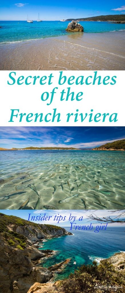 Secret sand beaches of the French Riviera: genuine insider tips to find the best beaches in France! Ultimate Provence tips on a French girl's travel blog 
