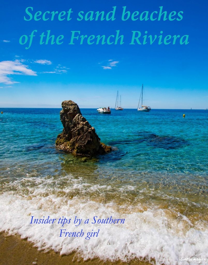 Secret sand beaches of the French Riviera: genuine insider tips to find the best beaches in France! Ultimate Provence tips on a French girl's travel blog 