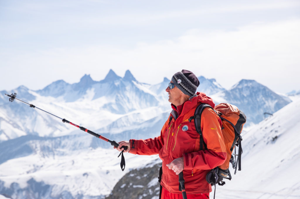 Ski de rando à Saint Sorlin d'Arves en Savoie avec Chilowé