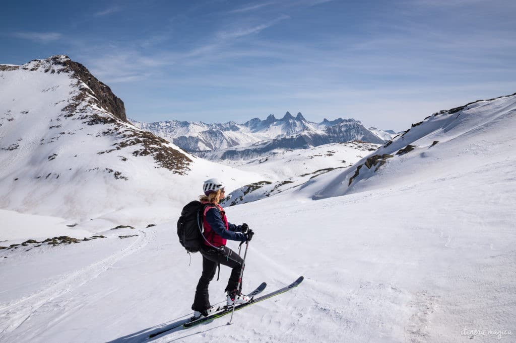 Ski de rando avec Chilowé à Saint Sorlin d'Arves en Savoie