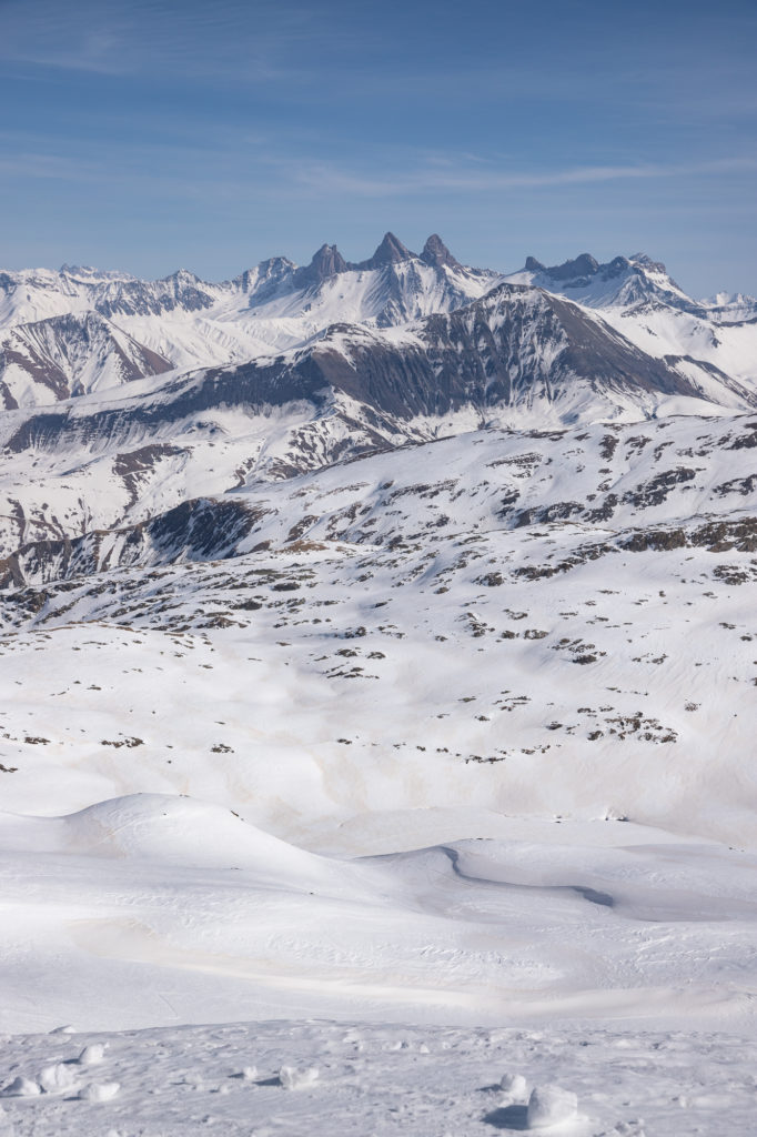 Ski de rando à Saint Sorlin d'Arves en Savoie avec Chilowé