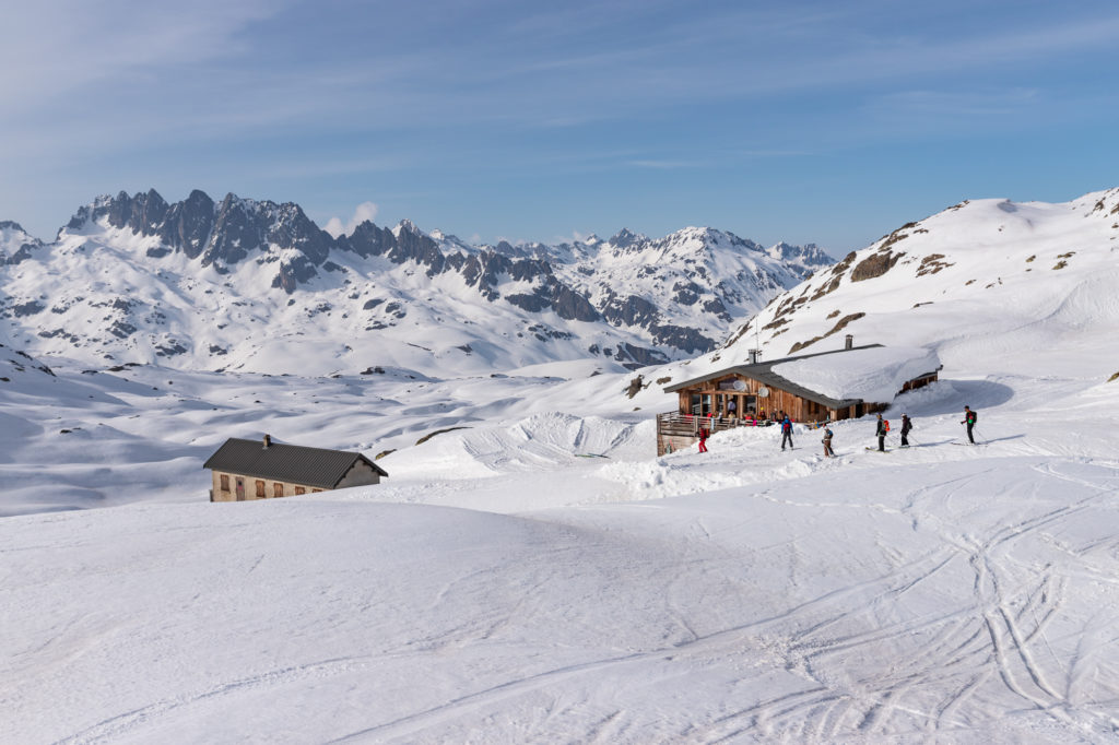 Ski de rando à Saint Sorlin d'Arves en Savoie avec Chilowé