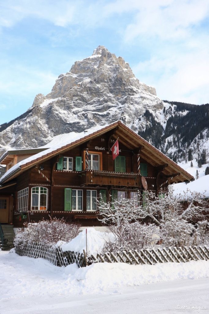 kandersteg suisse en hiver