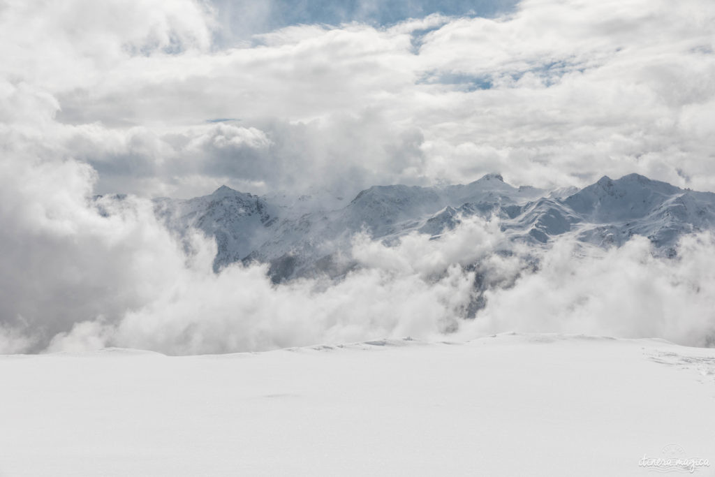 Suisse en hiver val d'anniviers