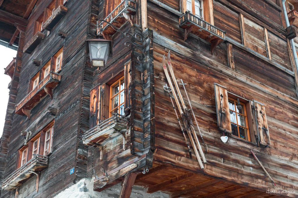 Suisse en hiver grimentz