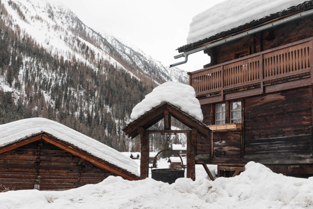 Suisse en hiver grimentz