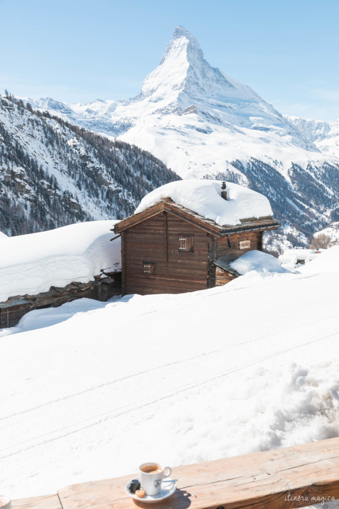 Suisse en hiver zermatt