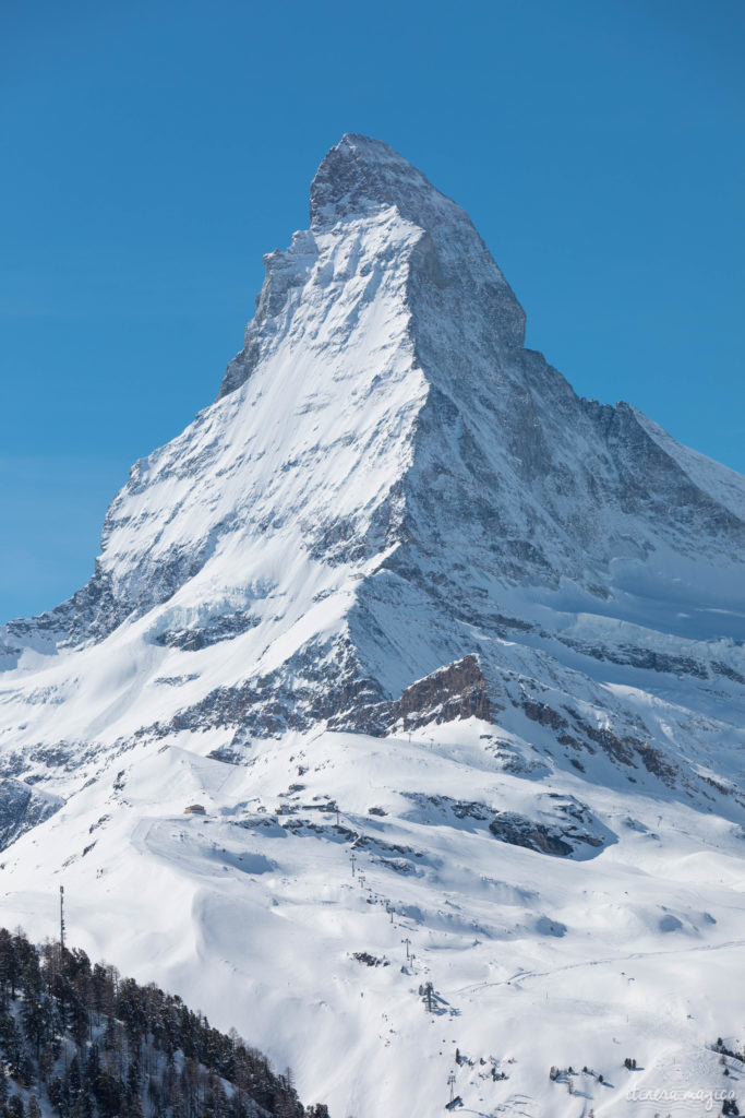 Suisse en hiver zermatt