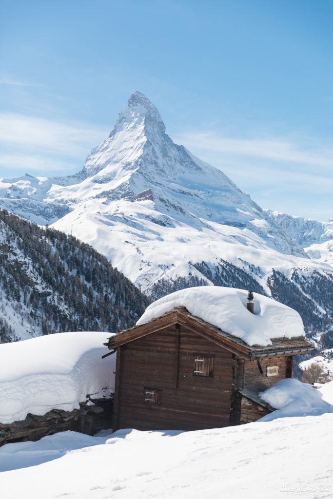 Suisse en hiver zermatt