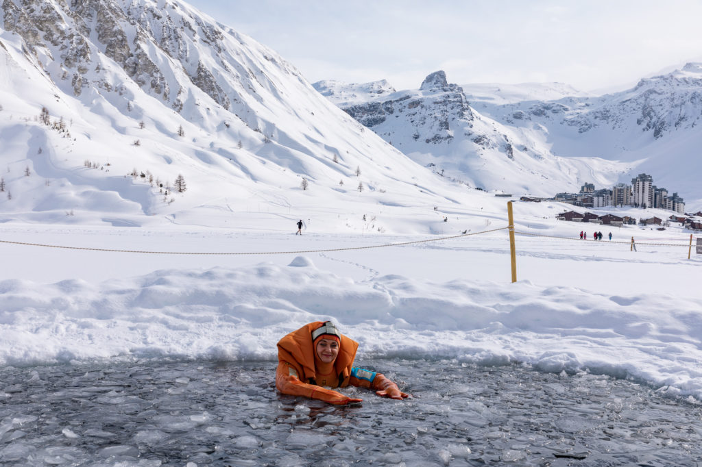 ice floating tignes