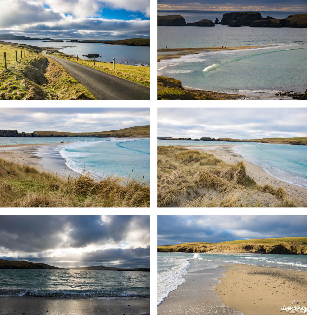 Plus belle plage de Shetland : St Ninian's Isle