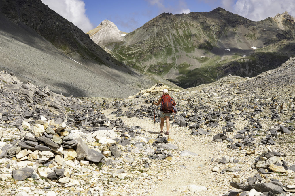 Randonner sur le tour des glaciers de la Vanoise, un sublime trek au départ de Pralognan-la-Vanoise en Savoie. 