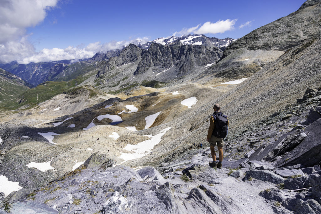 tour des glaciers de la vanoise randonnée au départ de pralognan