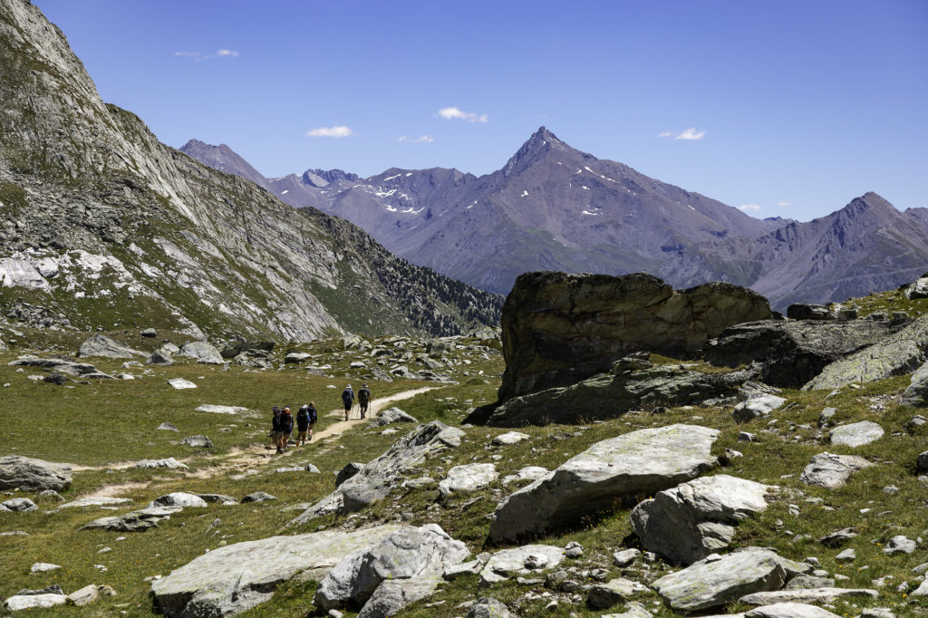 tour des glaciers de la vanoise randonnée au départ de pralognan