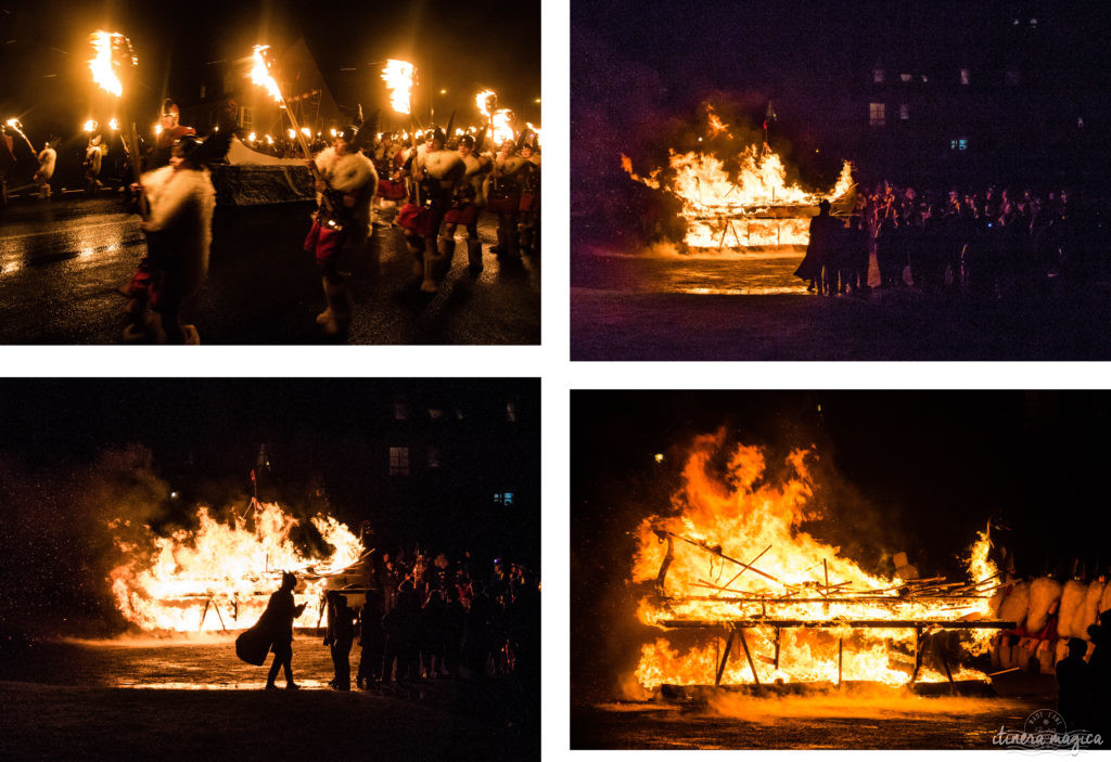 Procession Up helly aa. Blog shetland