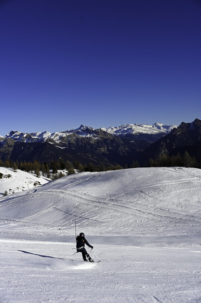 Risoul 1850 la forêt blanche ski 