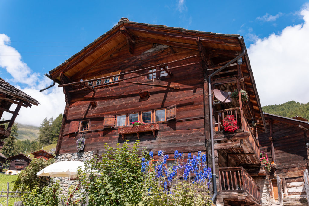 randonnées val d'hérens evolène hameau de la sage