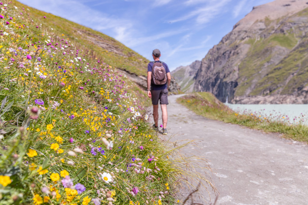 Randonnées en val d'Hérens, randonnée Hérémence : le barrage de la grande Dixence