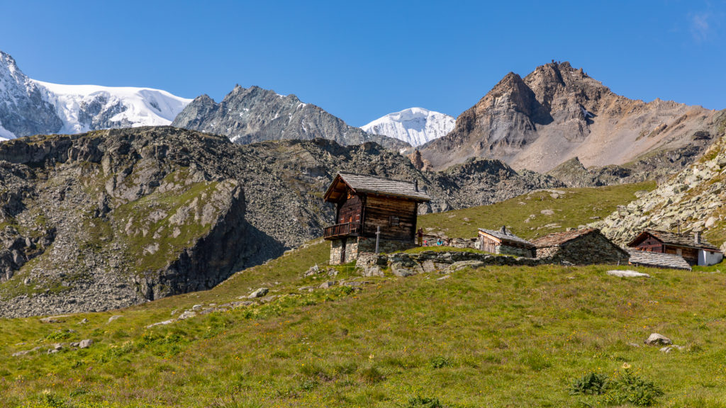 Randonnées en Val d'Hérens, randonnées à Arolla : remointse de pra gra