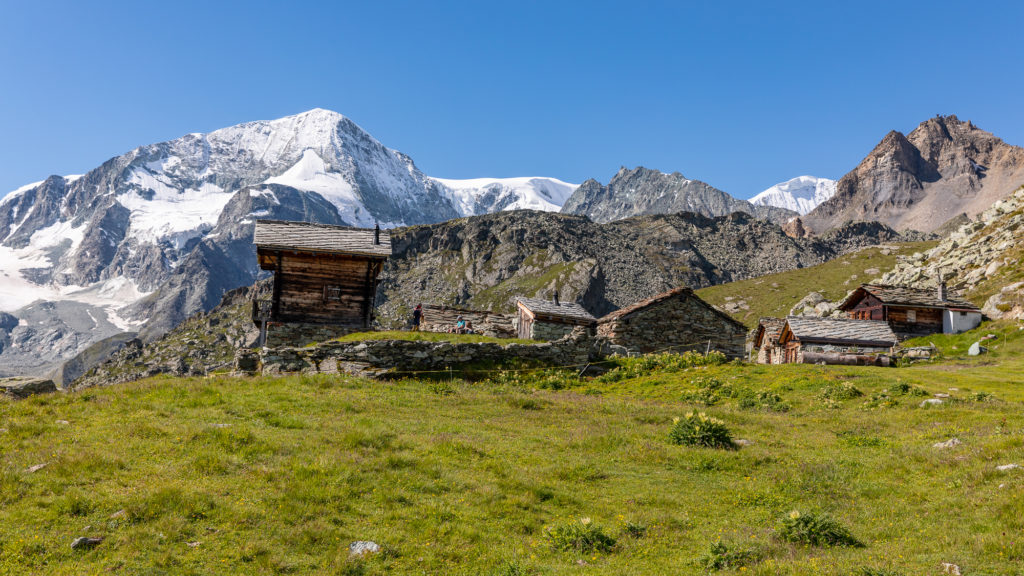 Randonnées en Val d'Hérens, randonnées à Arolla : remointse de pra gra